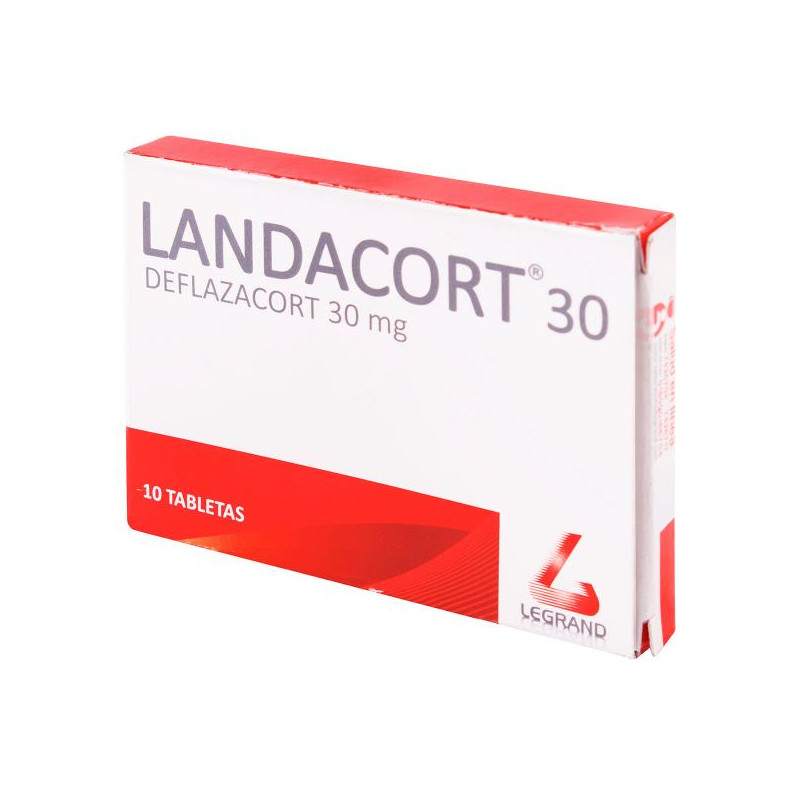 LANDACORT DEFLAZACOR.30 MG 10 TBS (A) DEFLAZACORT