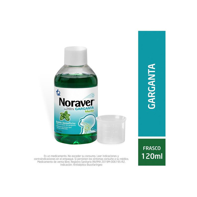 NORAVER MENTA REPUESTO 120 ML FENOL
