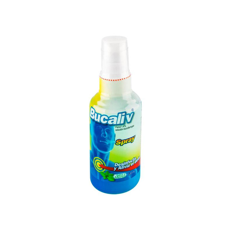BUCALIV SPRAY MENTA 120 ML BENOXINATO CLORHID-CETILP BUCALIV SPRAY MENTA 120 ML BENOXINATO CLORHID-CETILP