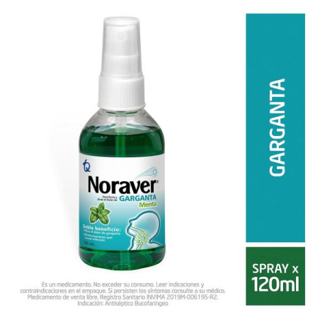 NORAVER MENTA SPRAY 120 ML FENOL