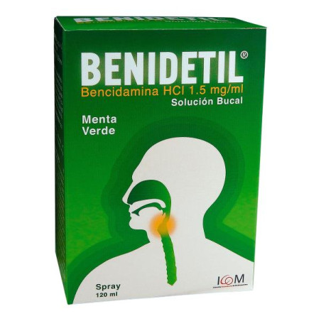 BENIDETIL MENTA SPRAY 120 ML (PUMCV)