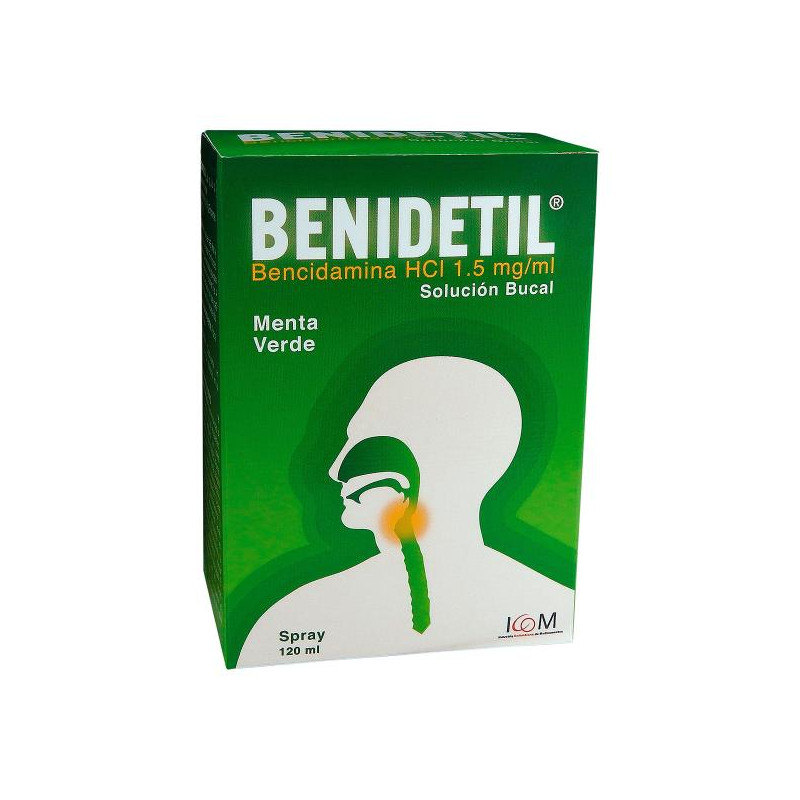 BENIDETIL MENTA SPRAY 120 ML (PUMCV)