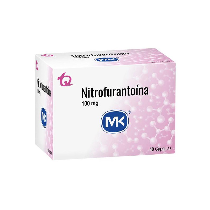 NITROFURANTOINA 100 MG 40 TABLETAS MK NITROFURANTOINA
