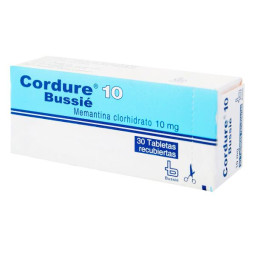 CORDURE 10 MG 30 TABLETAS (A) CLORHIDRATO DE MEMANTINA