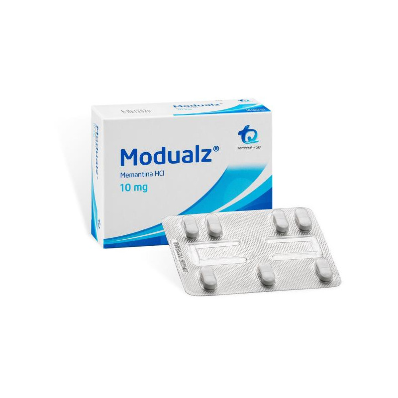 MODUALZ 10 MG 28 TABLETAS (A) CLORHIDRATO DE MEMANTINA