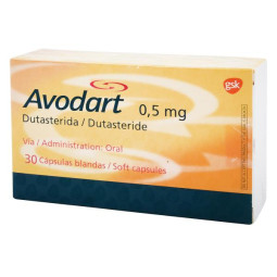 AVODART 0.5 MG 30 CAPSULAS (DA) DUTASTERIDA