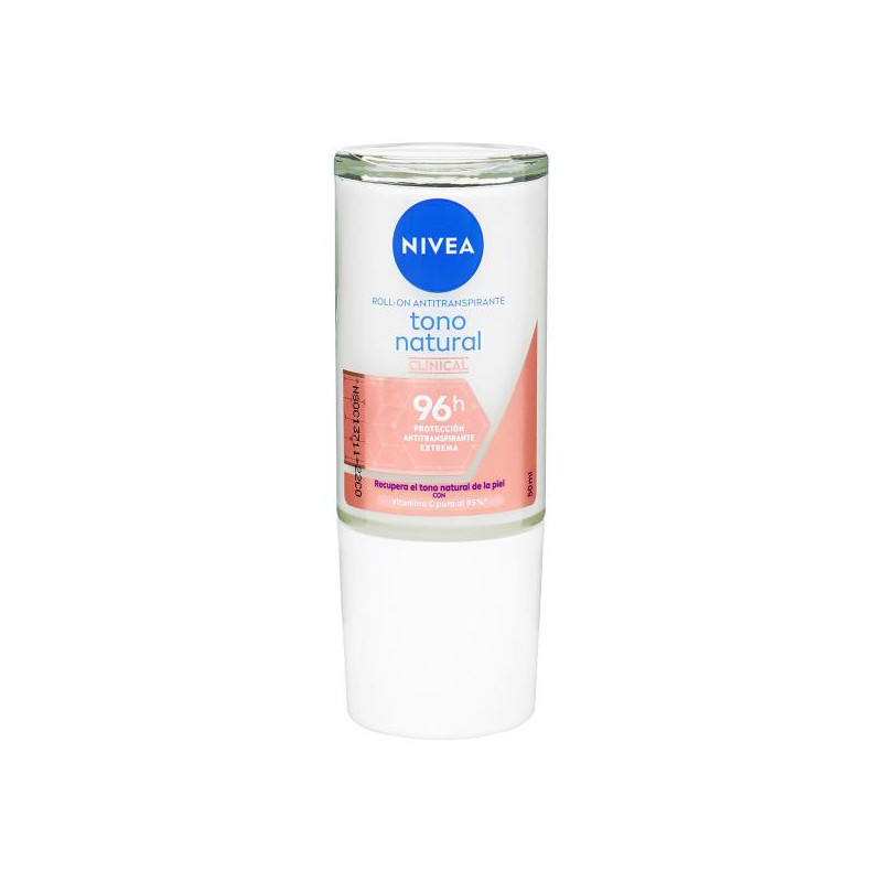 DTE.NIVEA ROLLON CLIN.TONO NATURAL 50 ML 
