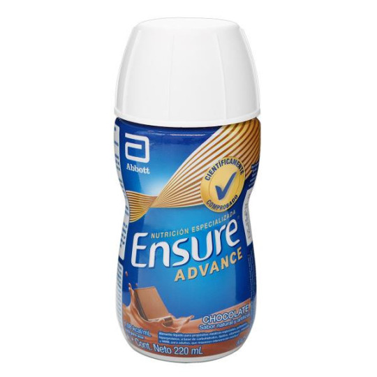 ENSURE ADVANCE RPB CHOCOLATE 220 ML PROTEINAS Y CARBOHIDRATO