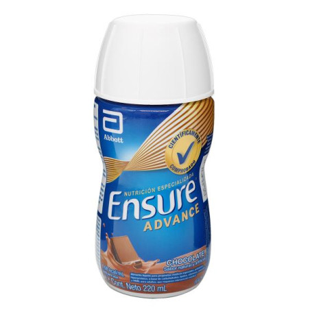 ENSURE ADVANCE RPB CHOCOLATE 220 ML PROTEINAS Y CARBOHIDRATO