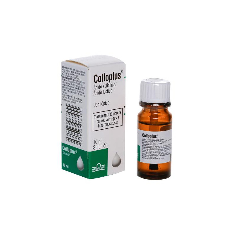 COLLOPLUS SOLUCION 10 ML ACIDO SALICILICO