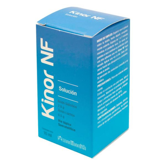 KINOR NF SOLUCION 10 ML ACIDO SALICILICO-ACIDO LACTICO KINOR NF SOLUCION 10 ML ACIDO SALICILICO-ACIDO LACTICO