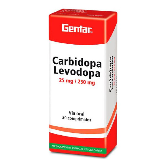 LEVODOPA CARBIDOPA 30 TABLETAS W CARBIDOPA Y LEVODOPA LEVODOPA CARBIDOPA 30 TABLETAS W CARBIDOPA Y LEVODOPA