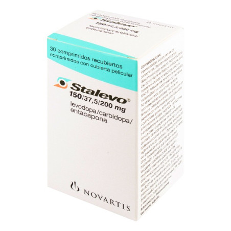 STALEVO 150/37.5 MG 30 TABLETAS (A) CARBIDOPA Y LEVODOPA