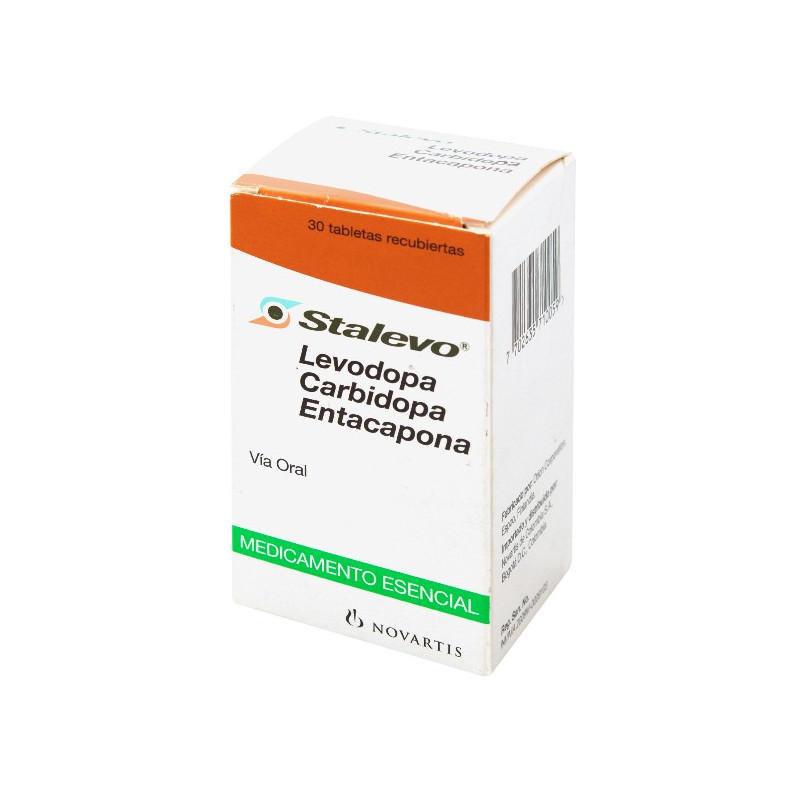 STALEVO 200/50/200 MG 30 TABLETAS(A) CARBIDOPA Y LEVODOPA