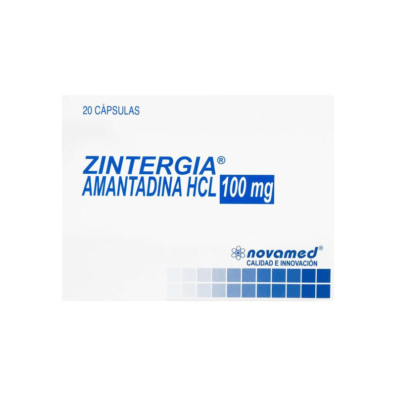 ZINTERGIA 100 MG 20 CAPSULAS(A) AMANTADINA