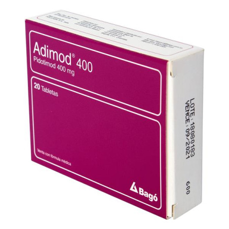 ADIMOD 400 MG 20 TABLETAS (A) PIDOTIMOD