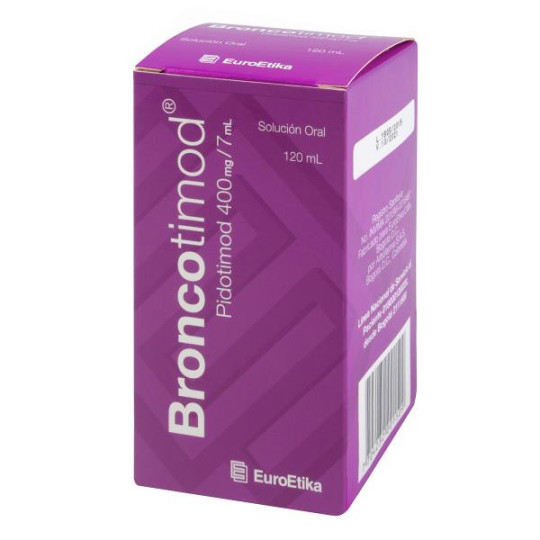 BRONCOTIMOD 400 MG SOLUCION 120 ML (A) PIDOTIMOD