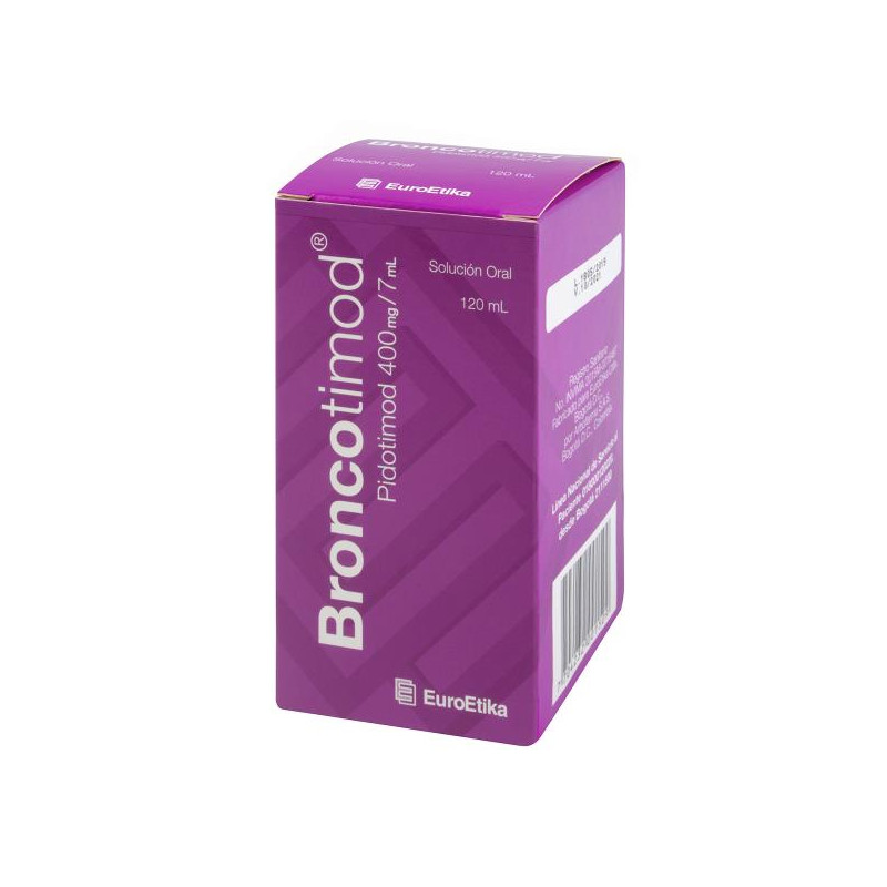 BRONCOTIMOD 400 MG SOLUCION 120 ML (A) PIDOTIMOD