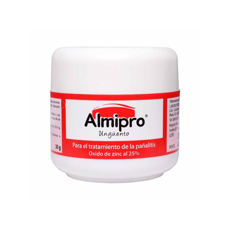 ALMIPRO UNGUENTO 30 GR OXIDO DE ZINC