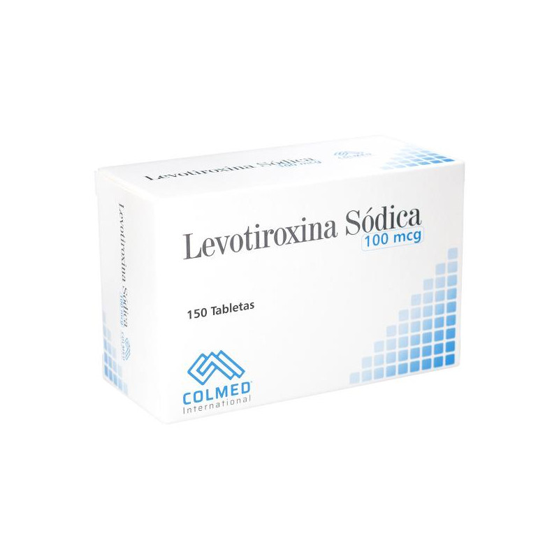 LEVOTIROXINA 100 MCG 150 TABLETAS PC 