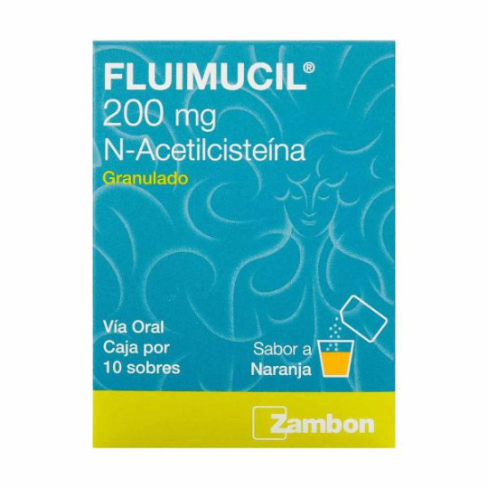 FLUIMUCIL 200 MG 10 SBS ACETILCISTEINA FLUIMUCIL 200 MG 10 SBS ACETILCISTEINA