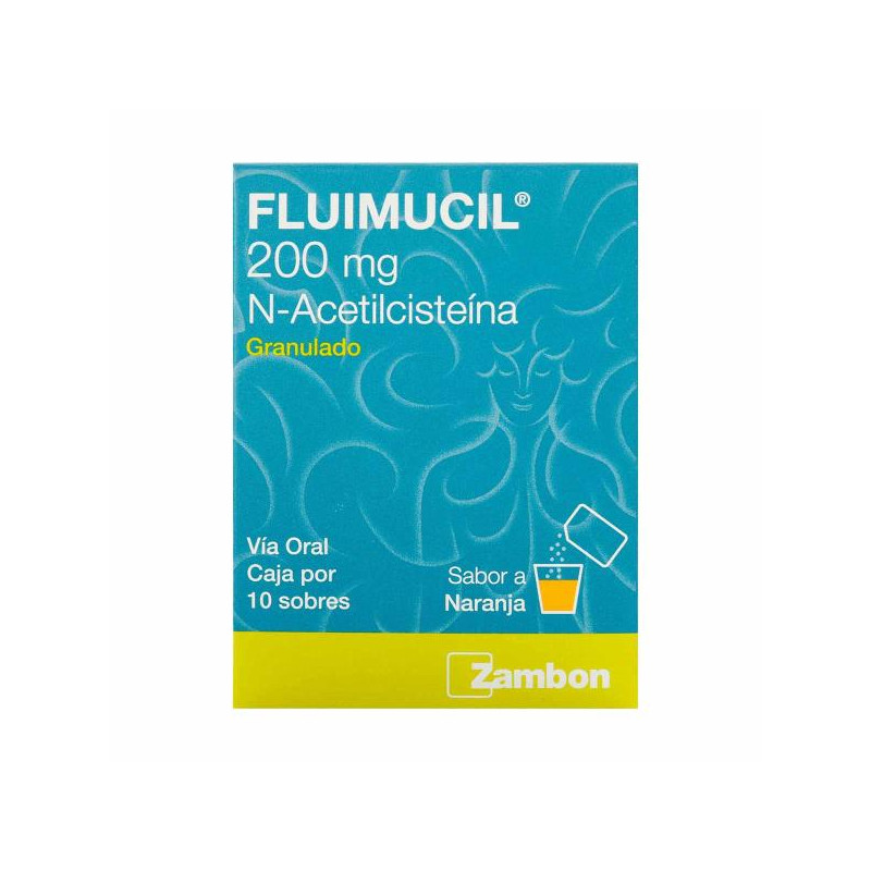 FLUIMUCIL 200 MG 10 SBS ACETILCISTEINA FLUIMUCIL 200 MG 10 SBS ACETILCISTEINA
