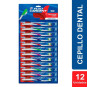 CEP.FLUOC PREVENCION CARIES ADUL X 12 UN CEPILLO DENTAL
