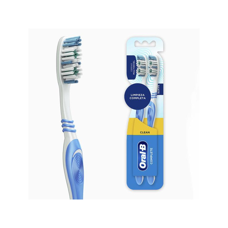 CEPILLO DENTAL ORAL-B COMPLETE 2 UDS 