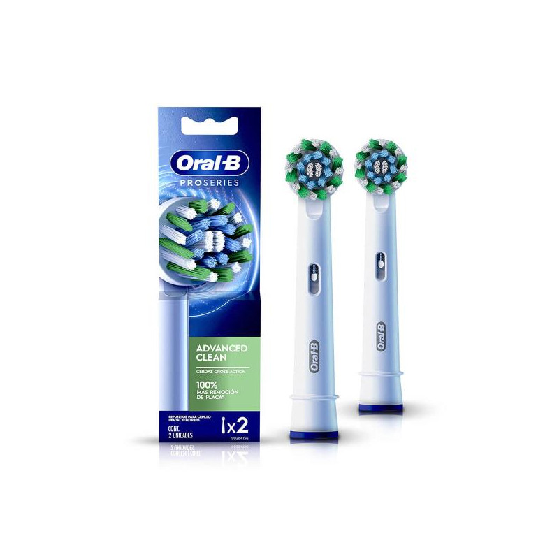 CEPILLO ELECTRICO ORAL-B REPUESTO 2 PACK