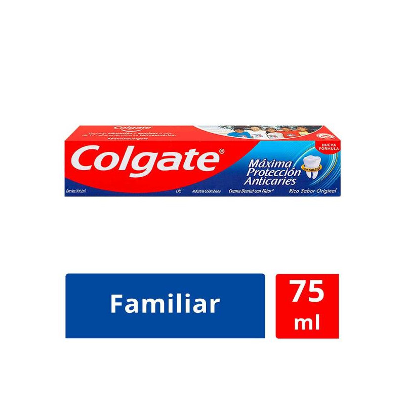 CRE.COLGATE MENTA ANTICARIES 75 ML 