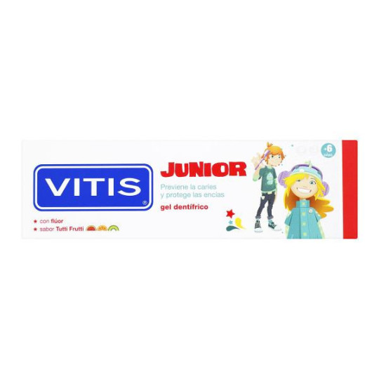 CREMA DENTAL VITIS JUNIOR GEL 75 ML CREMA DENTAL CREMA DENTAL VITIS JUNIOR GEL 75 ML CREMA DENTAL