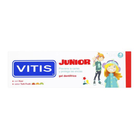 CREMA DENTAL VITIS JUNIOR GEL 75 ML CREMA DENTAL