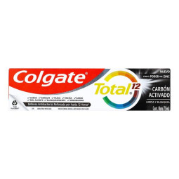 CRE.COLGATE TOTAL 12 CARB.ACTIVADO 75 ML CREMA DENTAL