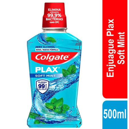 ENJ.COLGATE PLAX SOFT MINT 500 ML 
