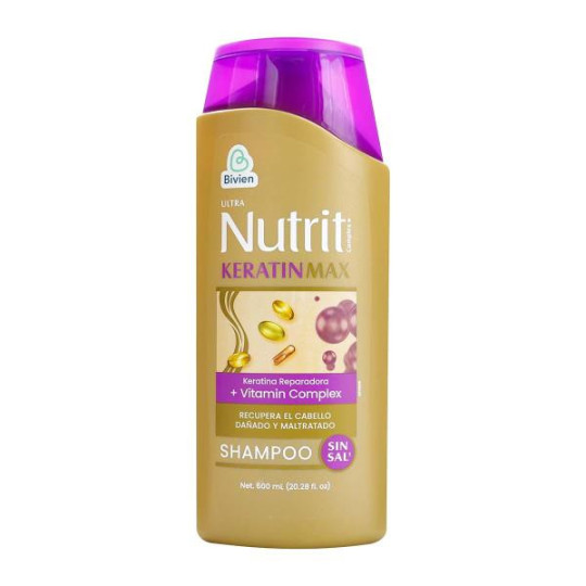 CHA.NUTRIT KERATIN MAX 600 ML 