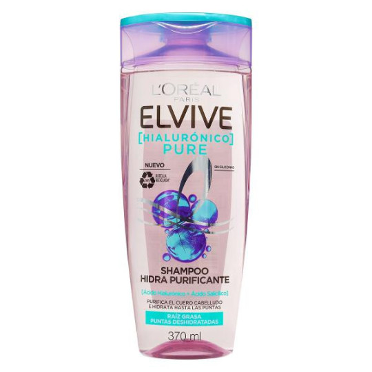 CHA.ELVIVE HIDRA HIALURONICO PURE 370 ML 
