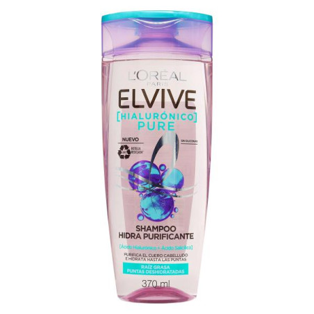 CHA.ELVIVE HIDRA HIALURONICO PURE 370 ML 
