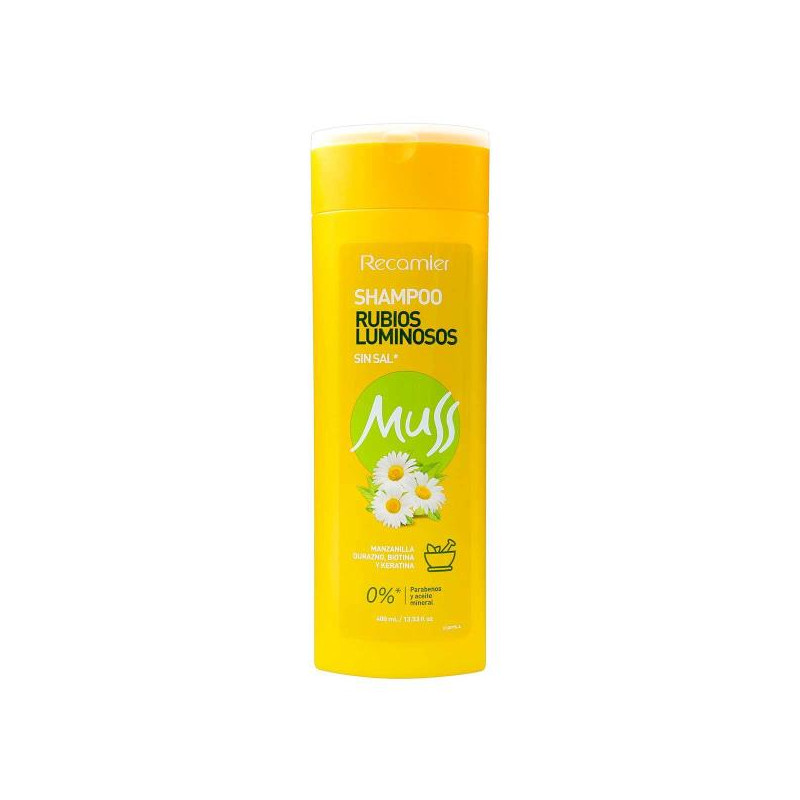 CHA. MUSS RUBIOS LUMINOSOS X 400 ML 