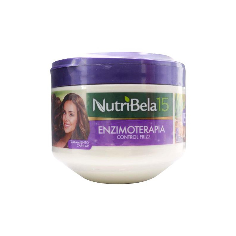 TRAT.NUTRIBELA15 ENZIMOT.CTRL.FRIZ 300ML 