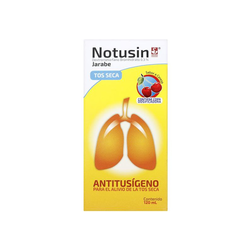 NOTUSIN TOS SECA 120 ML DEXTROMETORFANO