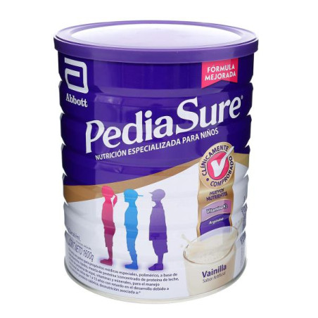 PEDIASURE VAINILLA 1600 GR PROTEINAS Y CARBOHIDRATOS