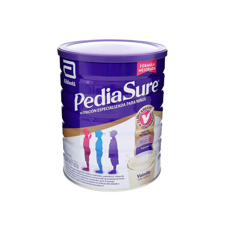 PEDIASURE VAINILLA 1600 GR PROTEINAS Y CARBOHIDRATOS
