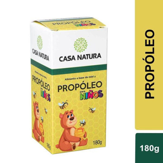 PROPOLEO NINOS CASA NATURA 180 GR (JGB) PROPOLEO Y VITAMINA C PROPOLEO NINOS CASA NATURA 180 GR (JGB) PROPOLEO Y VITAMINA C