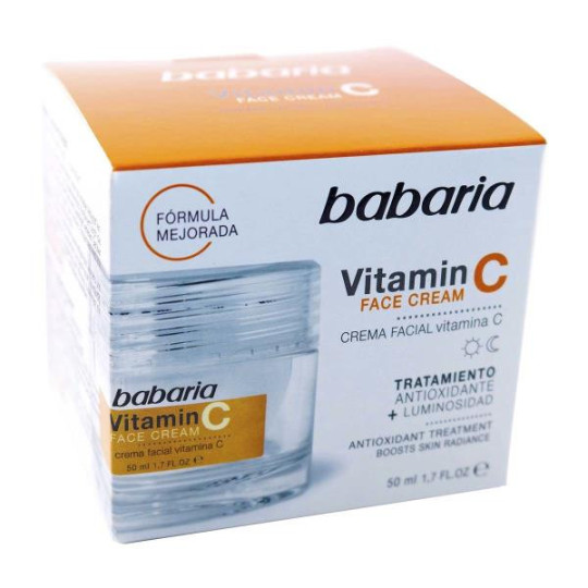 CREMA BABARIA FACIAL VITAMINA C 50 ML 