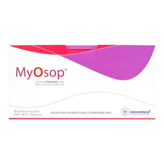 MYOSOP 4 GR 30 SOBRES VITAMINAS Y MINERALES