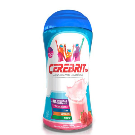 CEREBRIT 10 FRESA 330 GR VITAMINAS Y MINERALES