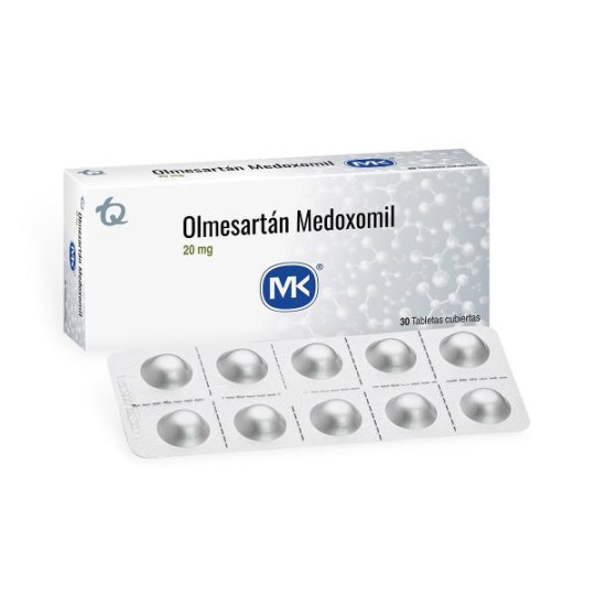 OLMESARTAN 20 MG 30 TBS MK OLMESARTAN MEDOXOMIL OLMESARTAN 20 MG 30 TBS MK OLMESARTAN MEDOXOMIL