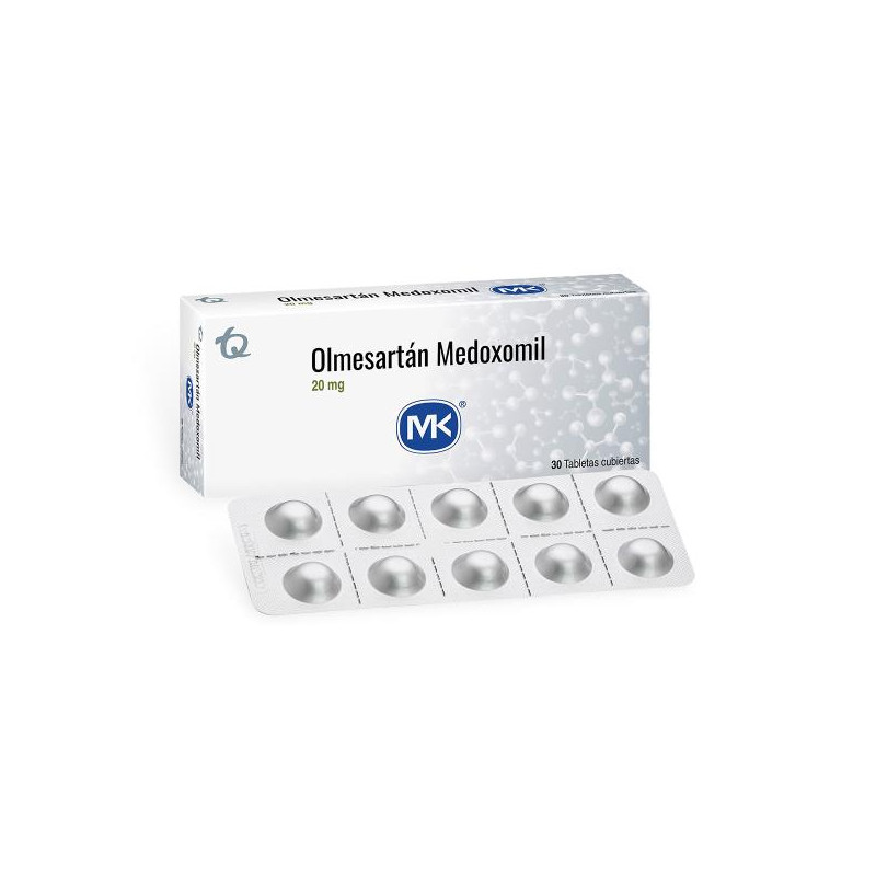 OLMESARTAN 20 MG 30 TBS MK OLMESARTAN MEDOXOMIL OLMESARTAN 20 MG 30 TBS MK OLMESARTAN MEDOXOMIL