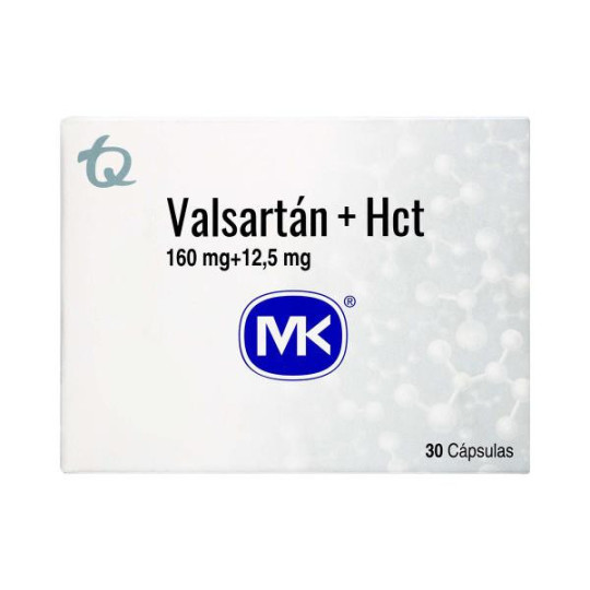 VALSARTAN 160MG HIDROCL 12.5MG 30 CAP MK VALSARTAN-HIDROCLOR VALSARTAN 160MG HIDROCL 12.5MG 30 CAP MK VALSARTAN-HIDROCLOR