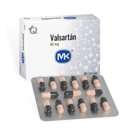 VALSARTAN 80 MG X 30 CAP MK